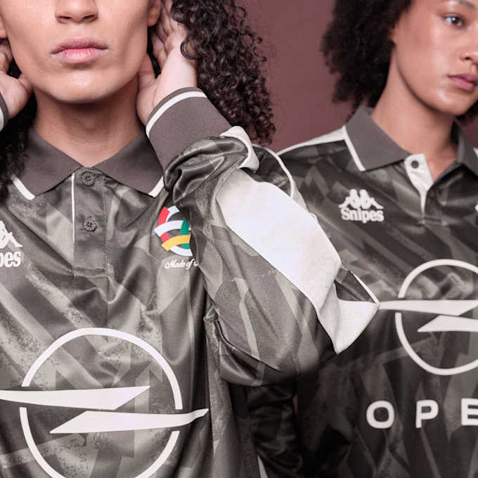 KAPPA x SNIPES KAPPA x SNIPES Jersey AOP castanho 103181 4