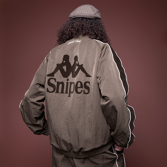 KAPPA x SNIPES KAPPA x SNIPES Track Jacket smeđa 103199 2