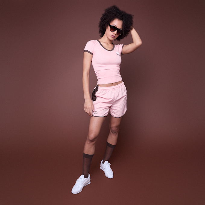 KAPPA x SNIPES KAPPA x SNIPES Shorts roza 103203 5