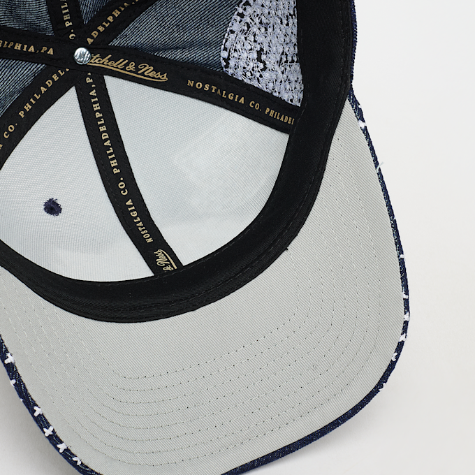 Mitchell & Ness Run Stitch Pro Snapback LA Lakers blauw 103201 3