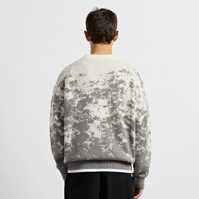 Burocs Pixel Knit Sweater cinzento 103211 2