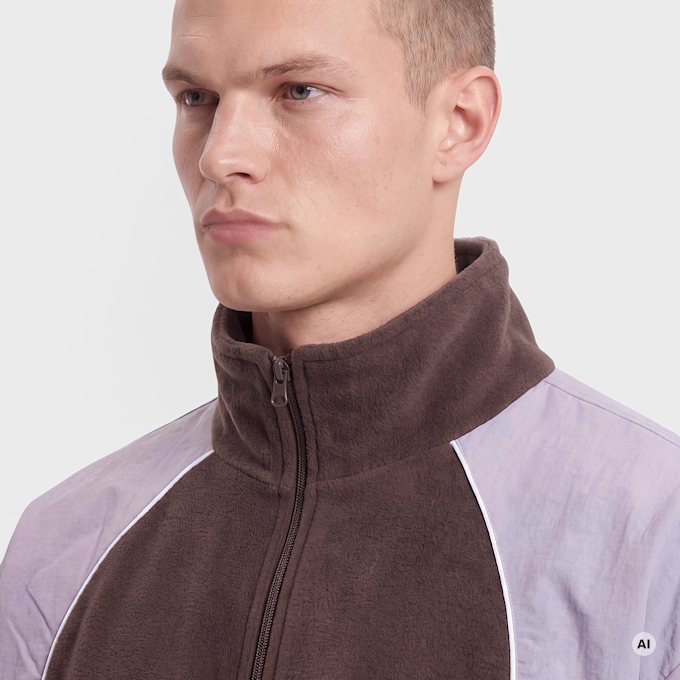 Urban Classics Polarfleece Taslan Track Jacket Colore Non Definito 103354 3
