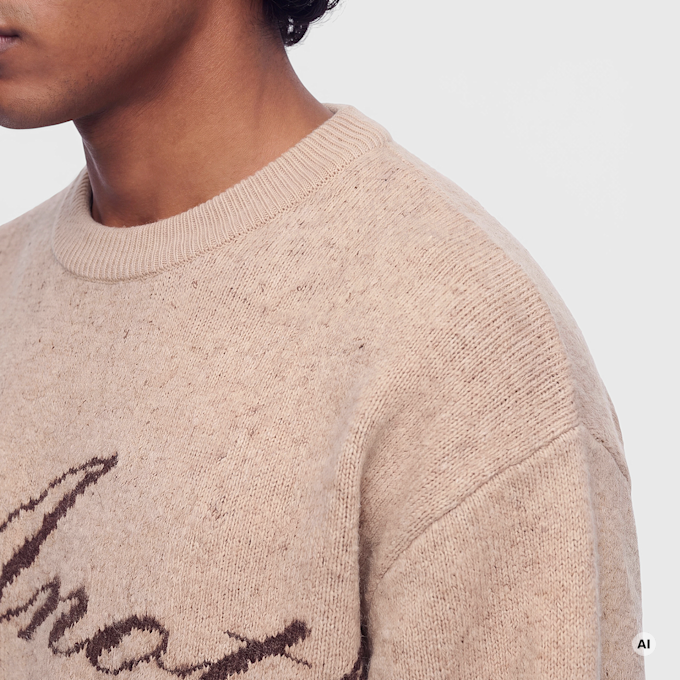 Another Cotton Lab Signature Knit Sweater beige 103452 3