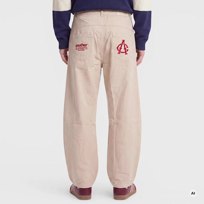 Another Cotton Lab Another Barrel Fit Jeans bež 103435 2