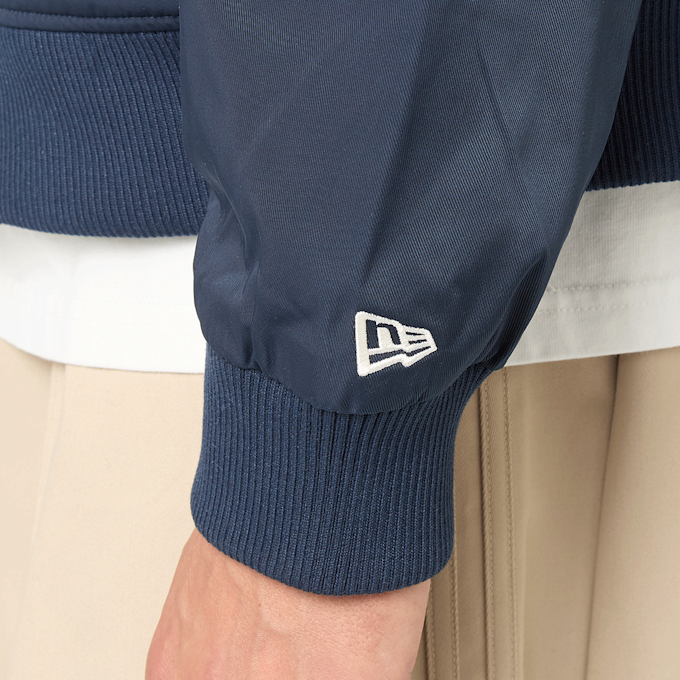 New Era MLB Collared Jacket bleu 103450 5