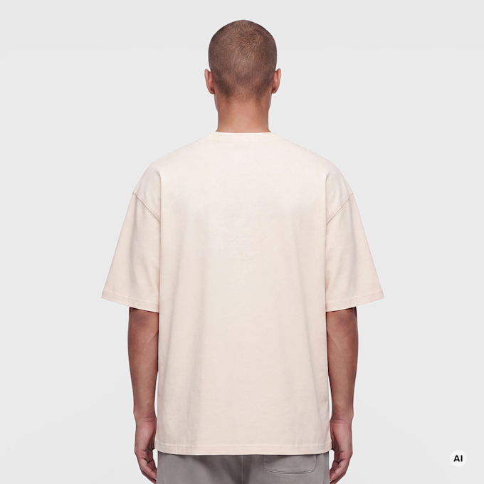 Pegador Signar Oversized Rib Tee beż 103485 2
