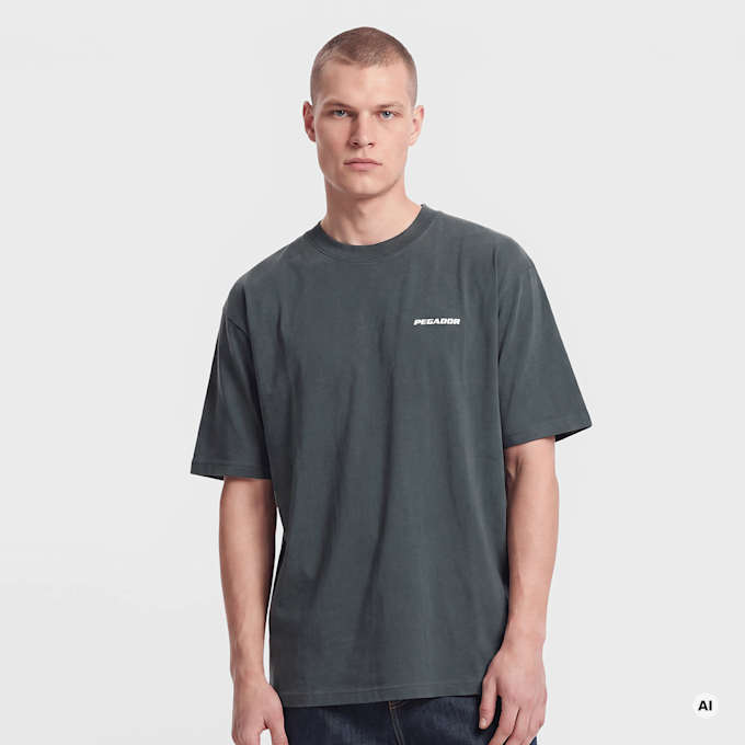 Pegador Logo Oversized Tee groen 103484 1