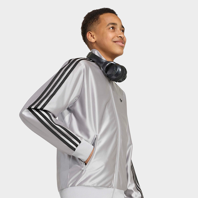 adidas Originals Firebird Metal Tracktop siva 103536 3
