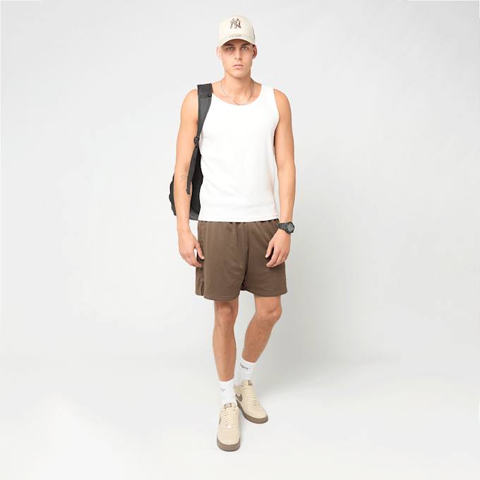 K1X Tag Logo Mesh Shorts braun 103546 5
