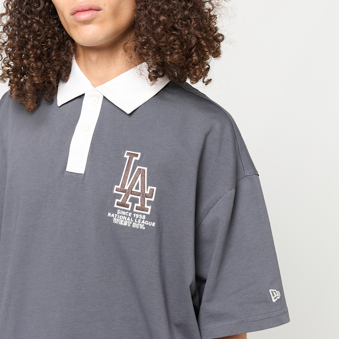 New Era MLB LA Polo grijs 103549 3