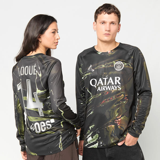 Jordan Doué / No. 14 / PSG Jordan Night Edition Stadium 2025/26 Longsleeve multicolorido 103565 1