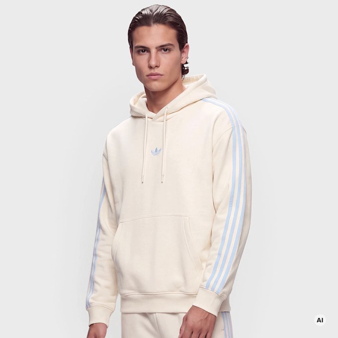 adidas Originals Graphic Fleece Hoodie beige 103661 1