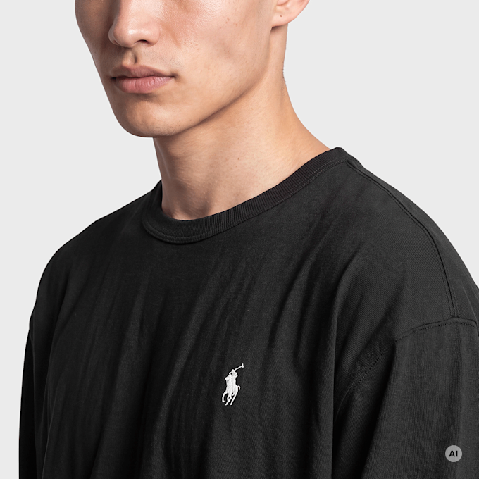 Polo Ralph Lauren Knit T-Shirt noir 103619 3