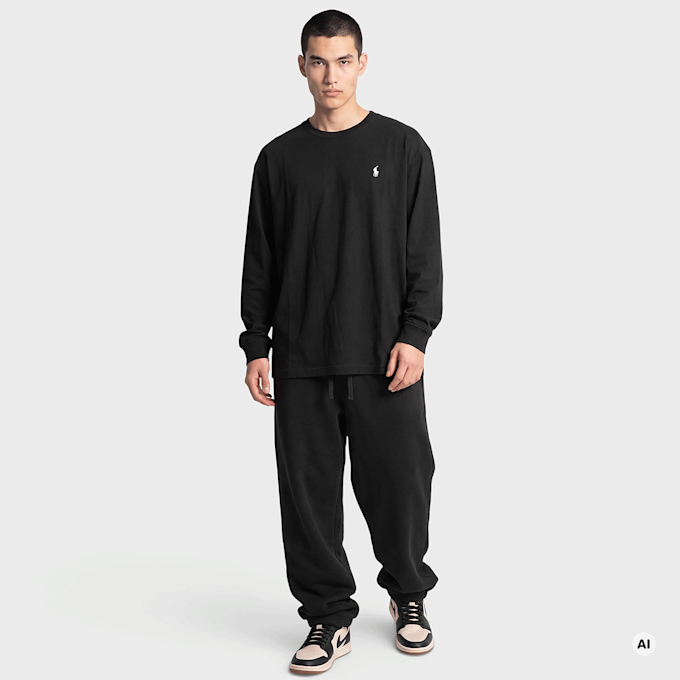 Polo Ralph Lauren Knit T-Shirt noir 103619 4