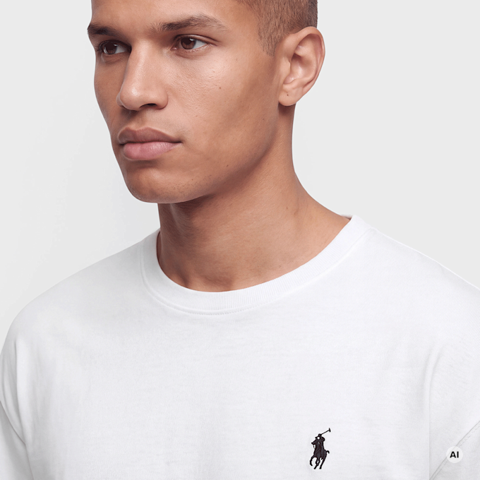 Polo Ralph Lauren KNIT-T-SHIRT branco 103616 3