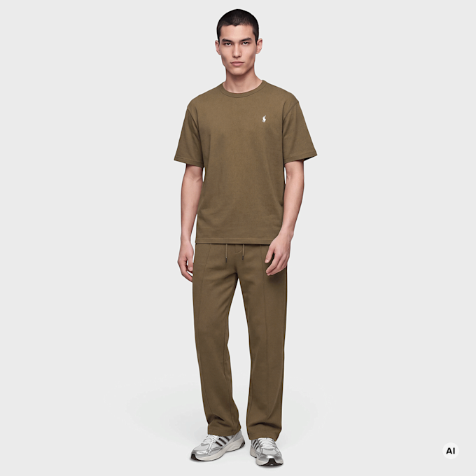 Polo Ralph Lauren KNIT-T-SHIRT luggage brown castanho 103620 4