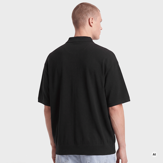 Polo Ralph Lauren Knit Polo Nero 103621 2