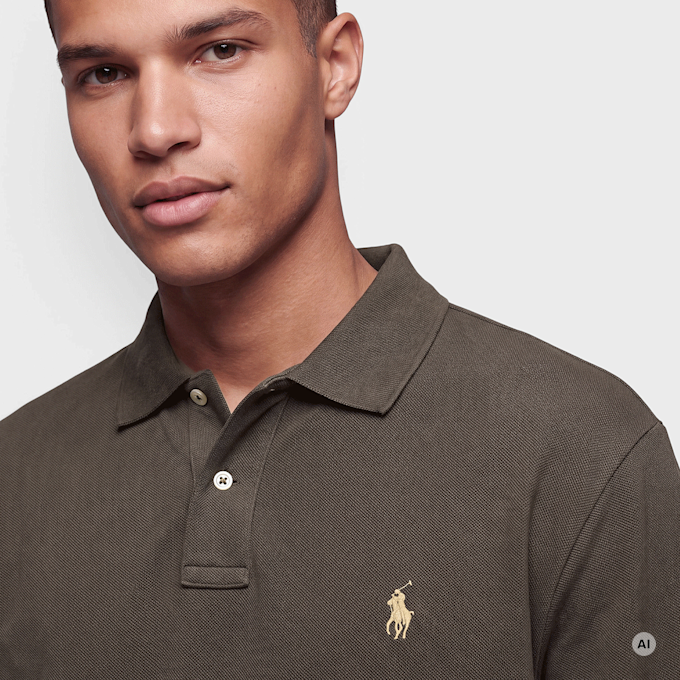 Polo Ralph Lauren LSKCCMSLM2-LONG SLEEVE-KNIT nutmeg brown/c8663 castanho 103664 3