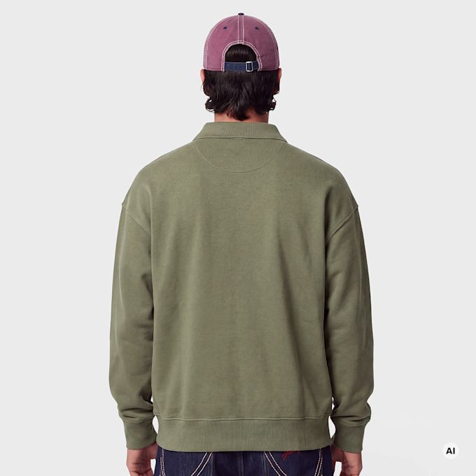Polo Ralph Lauren LSKCRFM15-LONG SLEEVE-SWEATSHIRT cruise olive groen 103665 2
