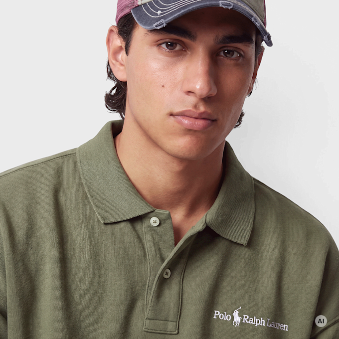 Polo Ralph Lauren LSKCRFM15-LONG SLEEVE-SWEATSHIRT cruise olive Grün 103665 3