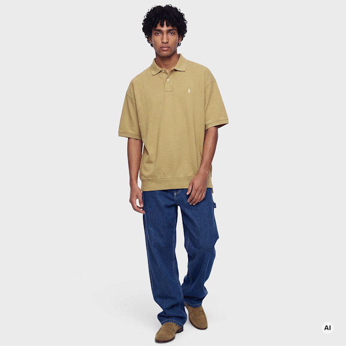 Polo Ralph Lauren Knit Polo bež 103672 4