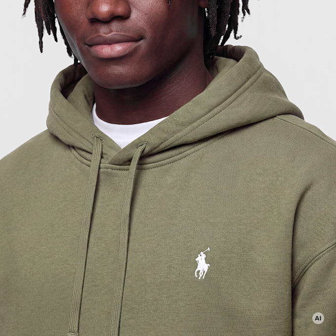 Polo Ralph Lauren LSPOHOODM11-LONG SLEEVE-SWEATSHIRT cruise olive vert 103630 3