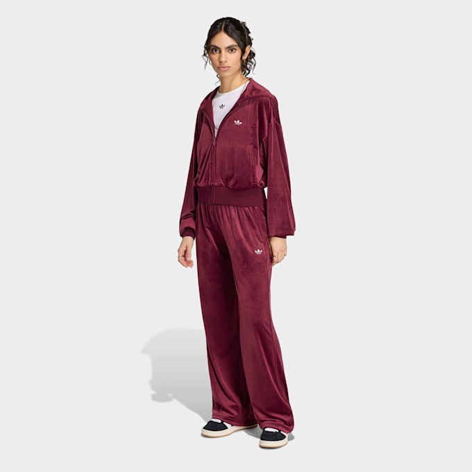 adidas Originals Essentials Velvet Track Top crvena 103774 5