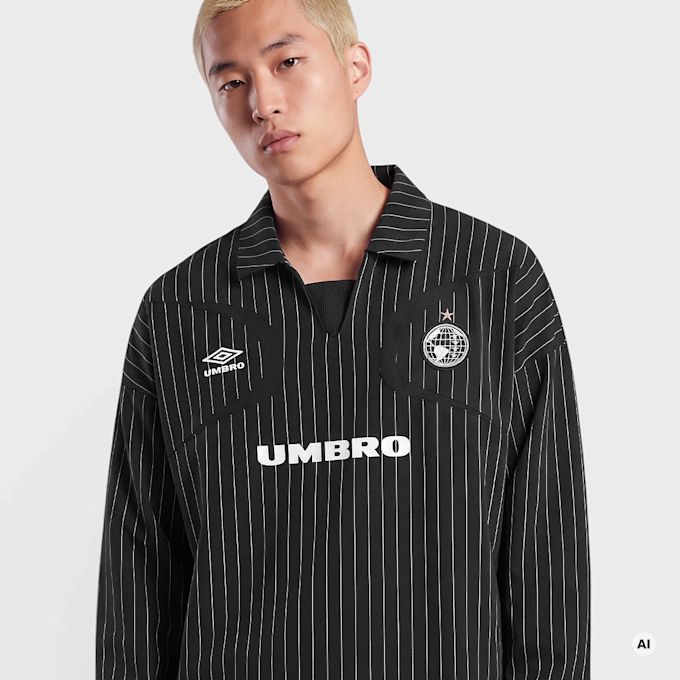 Umbro Pinstripe Drill Top czarny 103747 3