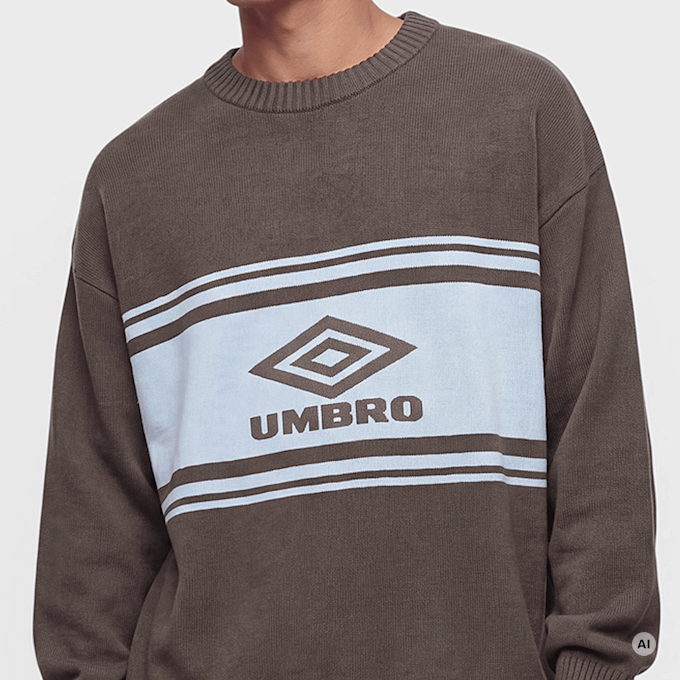 Umbro Knitted Jumper castanho 103736 3
