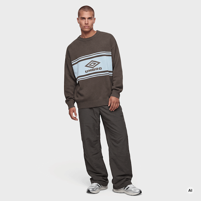 Umbro Knitted Jumper castanho 103736 4