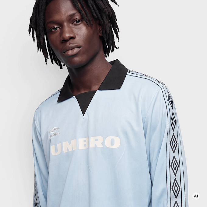 Umbro Taped Longsleeve Jersey blauw 103739 3