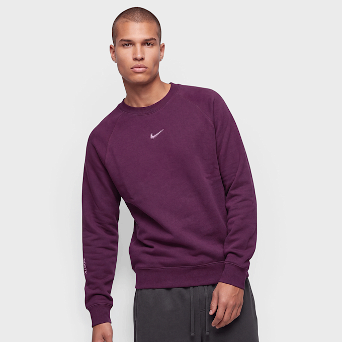 Nike Nocta M NRG NOCTA CS CREW FLC bordeaux/(light bordeaux) ljubičasta 103759 1