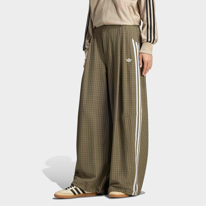 adidas Originals Checks Trouser Loose Pants verde 103730 1