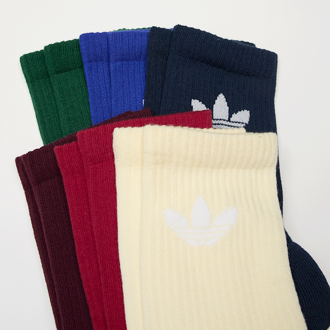 adidas Originals 6 PACK - 3S CREW S  white multicolore 103958 2