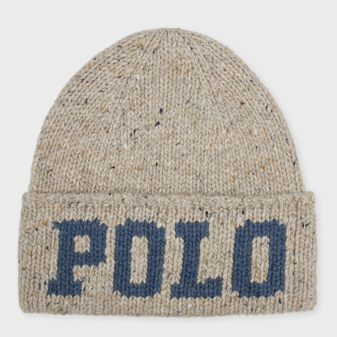 Polo Ralph Lauren Knit Tweed Polo Bean Beige 104001 1