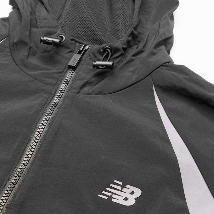 New Balance Color Blocked Woven Jacket Nero 104505 4