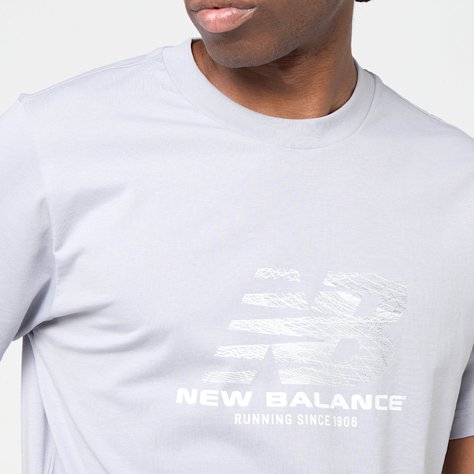 New Balance Running Lines T-Shirt niebieski 104523 3