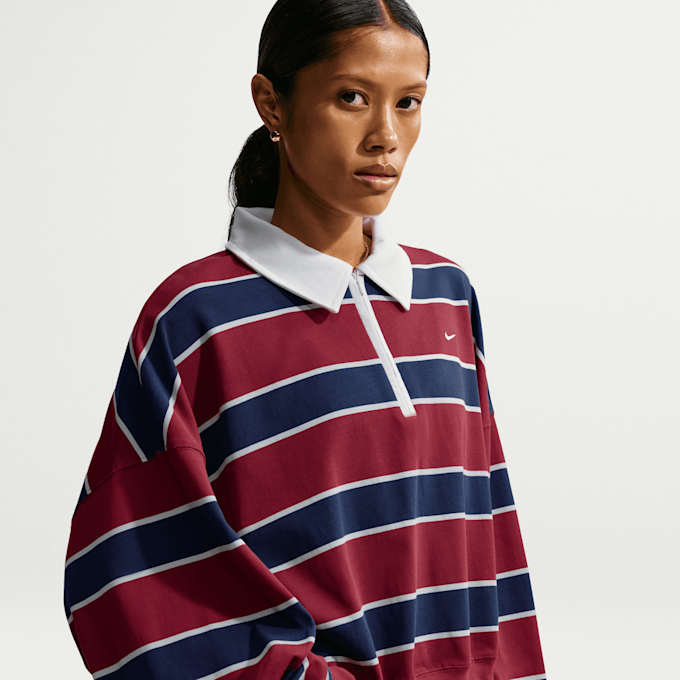 Nike Sportswear 1/4-Zip Sweatshirt niebieski 104518 3