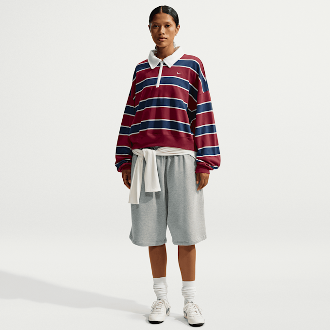 Nike Sportswear 1/4-Zip Sweatshirt Blu 104518 6