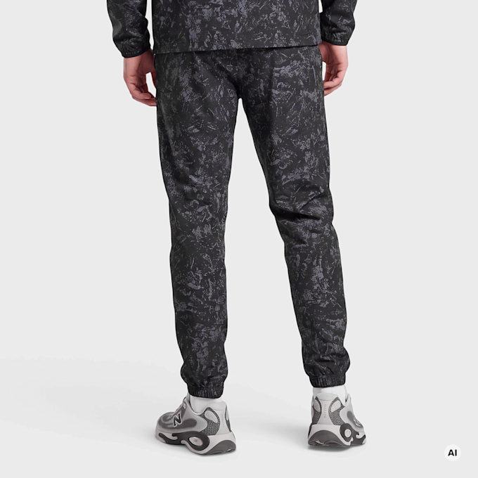 Under Armour UA VIBE WOVEN JOGGER ultimate black/green citrine noir 104795 2