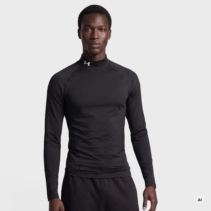 Under Armour Cg Elite Comp Mock zwart 104782 1