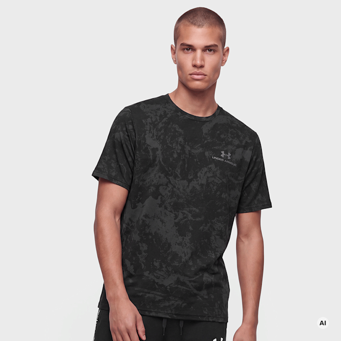Under Armour VANISH ENERGY PRINTED2 SS black/black preto 104788 1