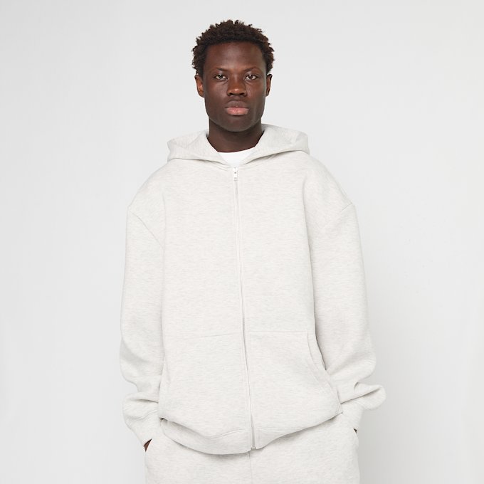 Urban Classics Heavy Scuba Zip Hoody cinzento 104758 1