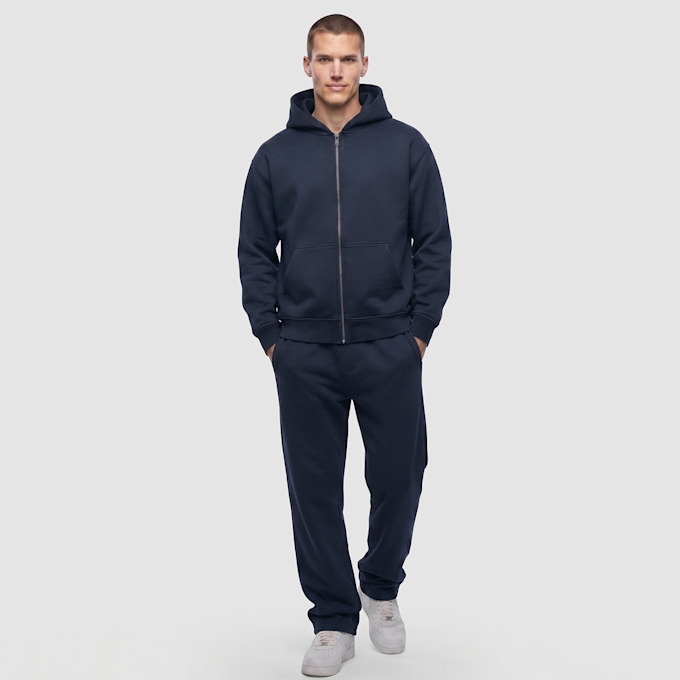 Urban Classics Heavy Scuba Basic Trackpants blauw 104765 3
