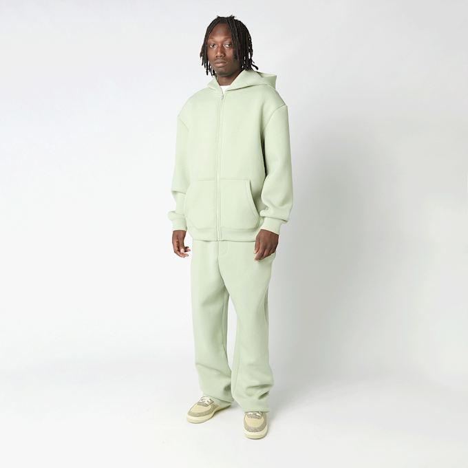 Urban Classics Heavy Scuba Basic Trackpants zielony 104766 4