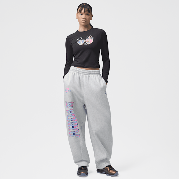 Jordan Brooklyn Space Jam Fleece Pants szary 105202 6