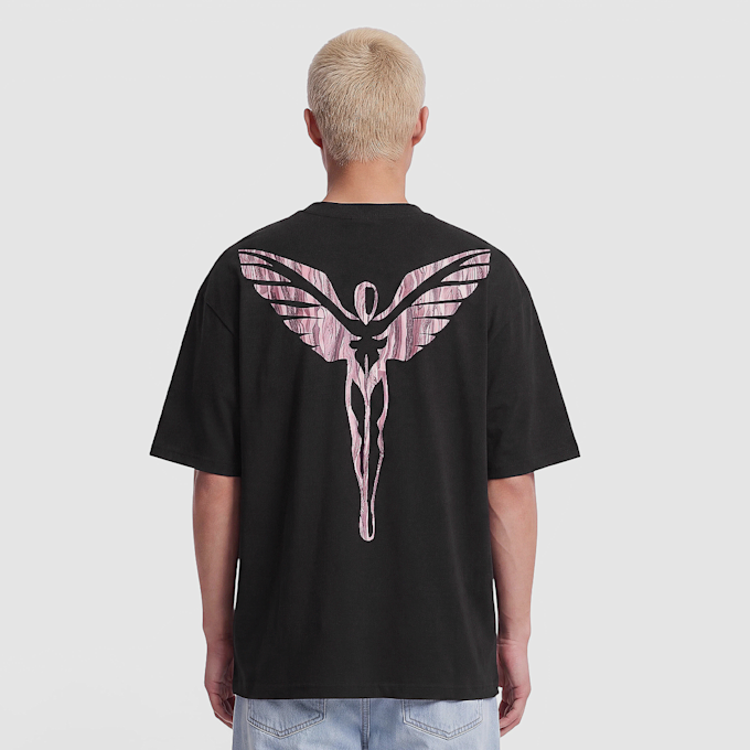 Colucci Ikarus Backprint T-Shirt zwart 105228 1