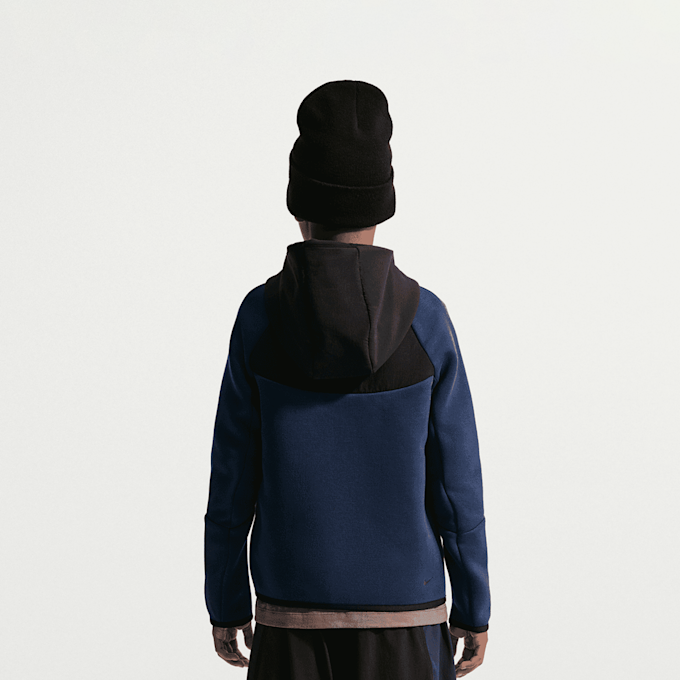 Nike Sportswear Tech Fleece Mix Full-Zip Blu 105253 2