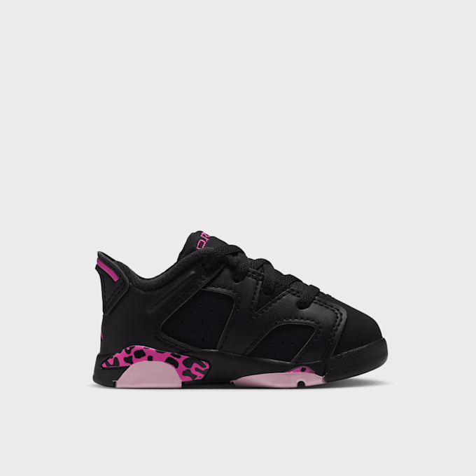 Jordan Jordan 6 Retro Low Tout-Petits black/laser fuchsia/pink foam noir 105287 2