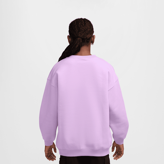 Nike Sportswear Studio Fleece Oversized Crew All-Over-Print roze 105367 2